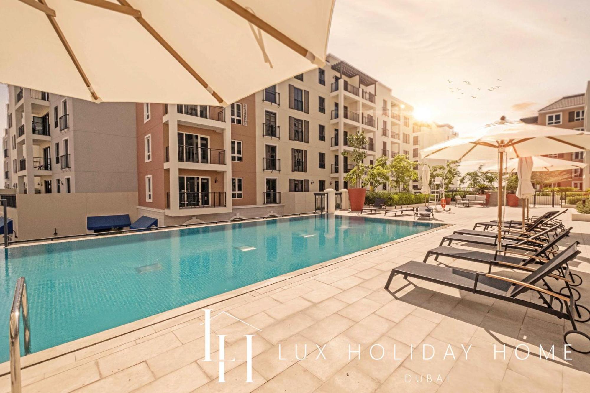 Lux - The La Mer Sea View Suite 3 دبي المظهر الخارجي الصورة